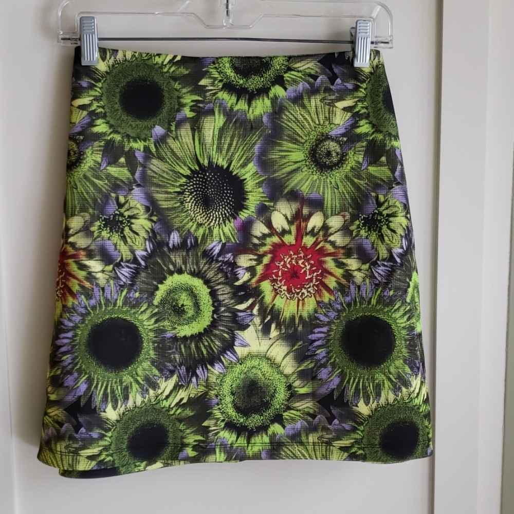 Colorful Floral Skirt